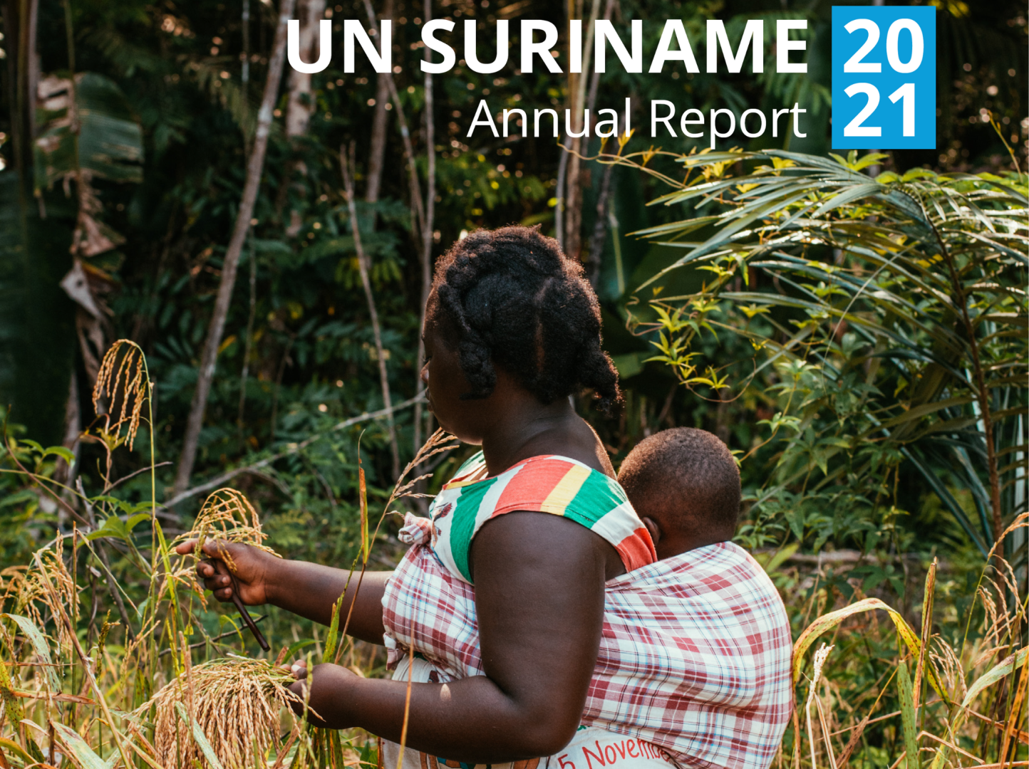 UN Suriname Annual report 2022 cover