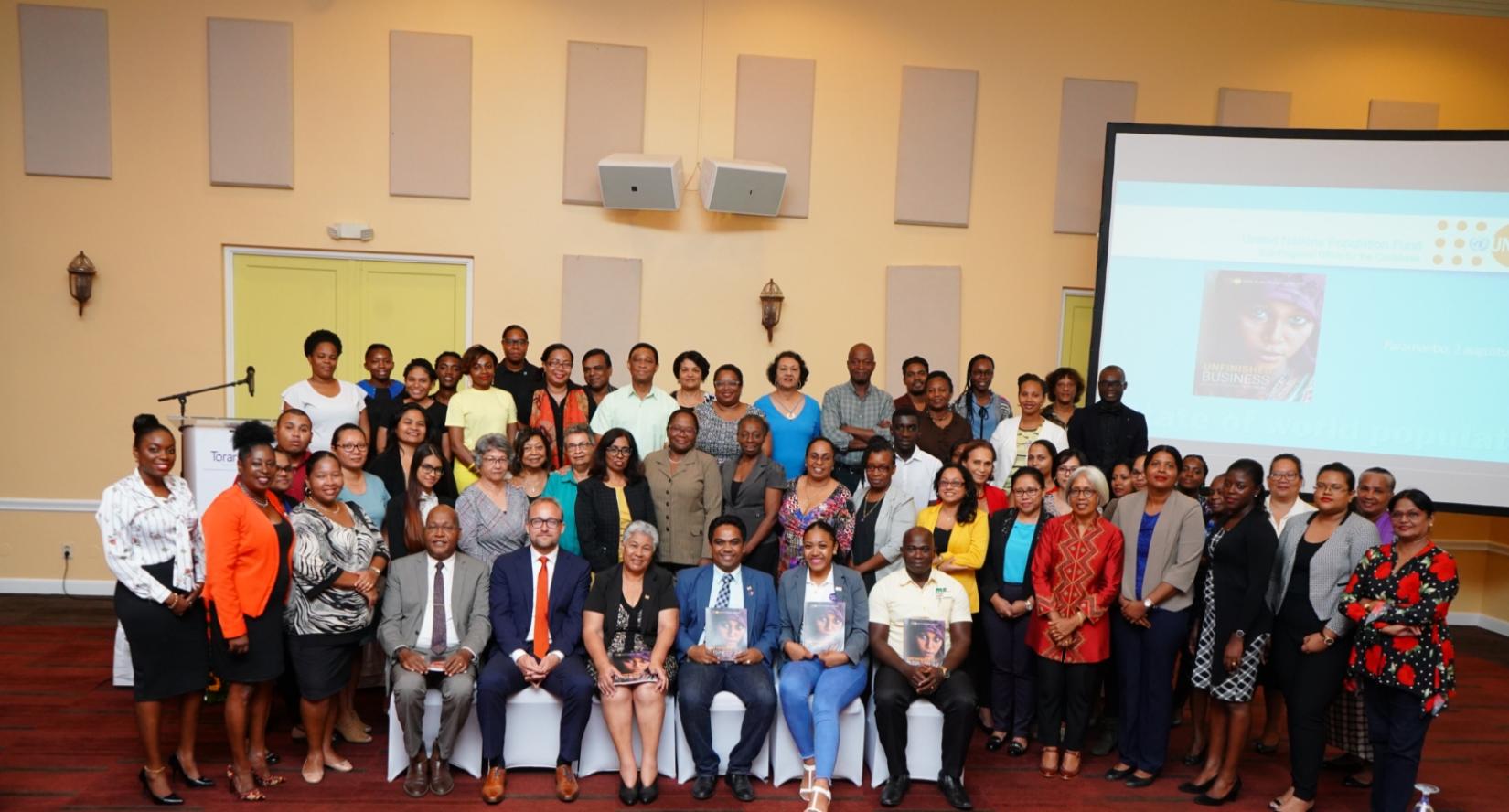 2019 State of World Population Report in Suriname dialogues