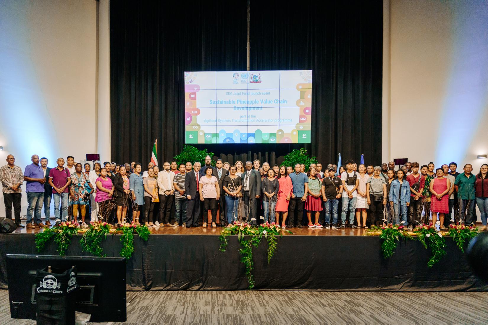 ASTA-Programme Suriname launch event - group photo