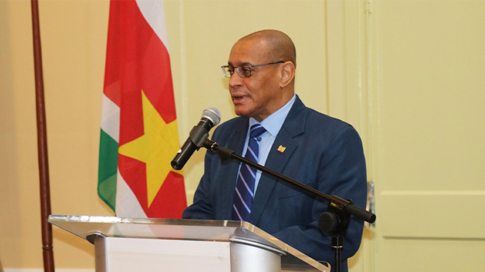 Minister of Labour Suriname, Steven Mac Andrew