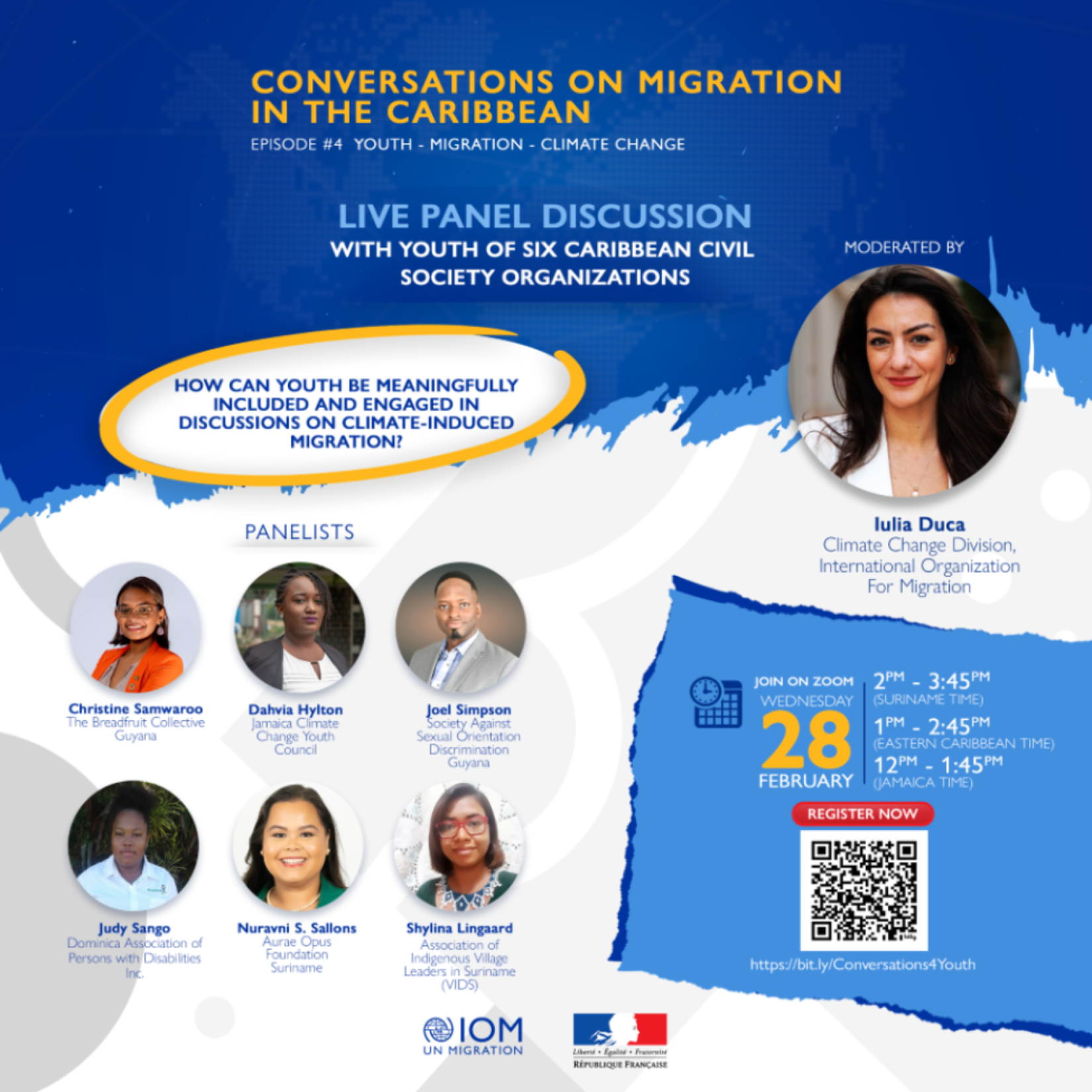 Flyer - Conversations on Migration in the Caribbean